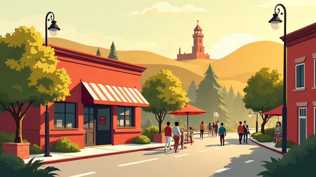 Editorial illustration: Best Mexican Restaurants in Bowling Green