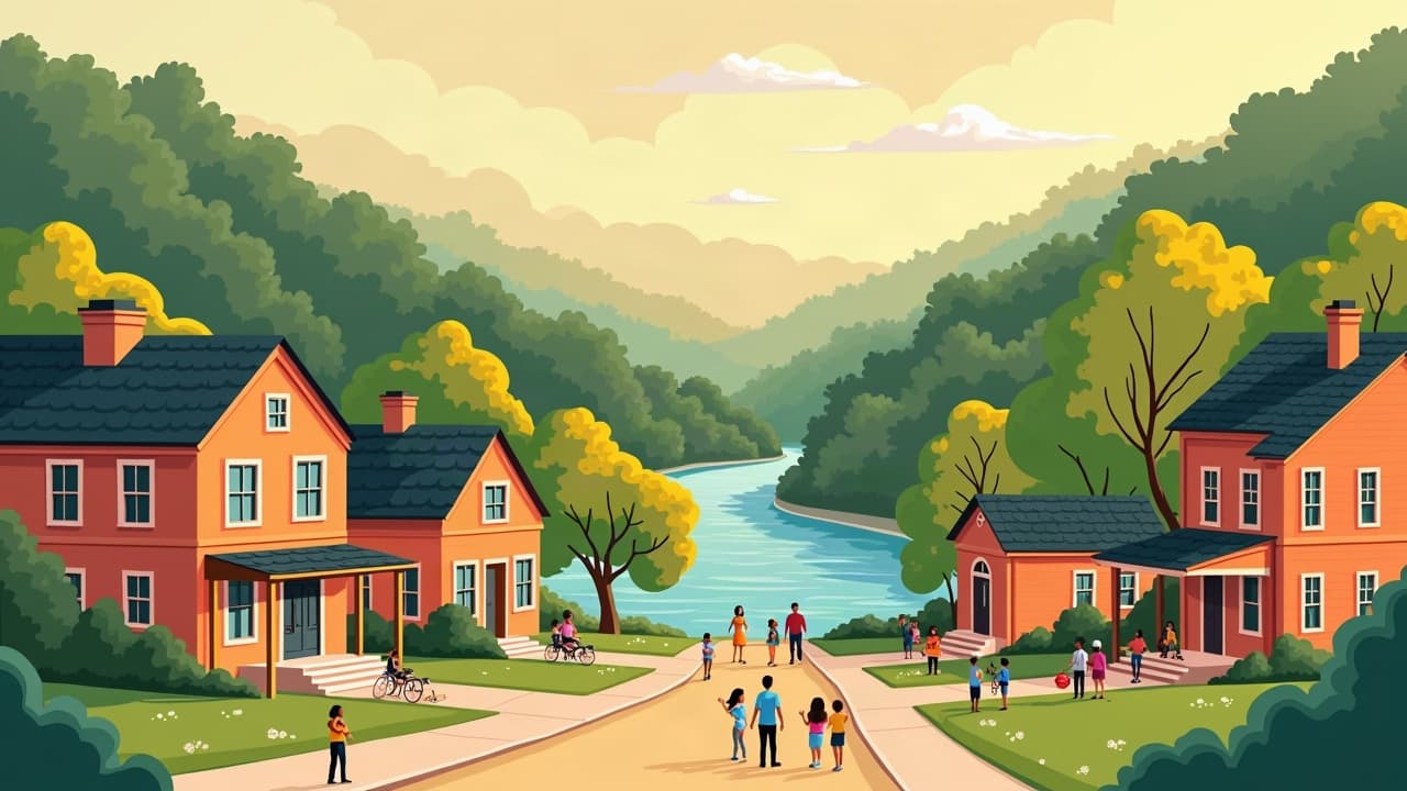 Editorial illustration: Free Things to Do in Bowling Green