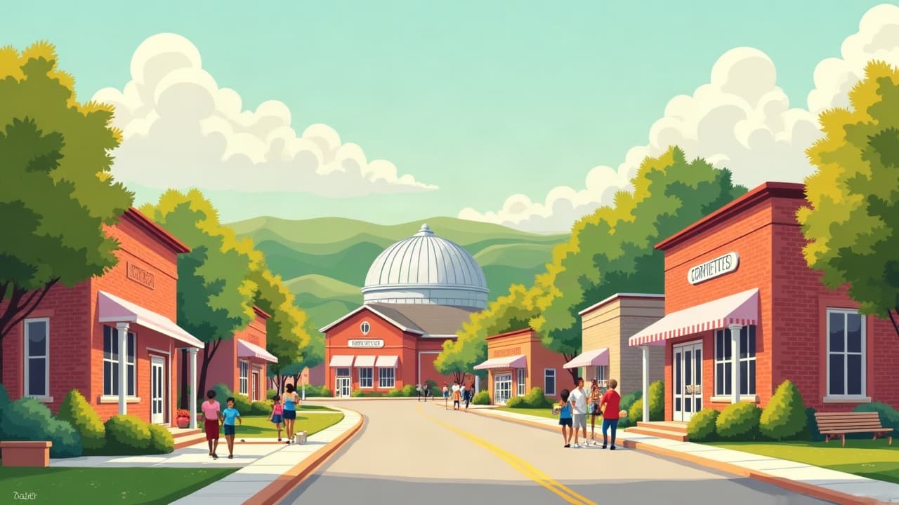 Editorial illustration: Ice Cream and Dessert Shops in Bowling Green