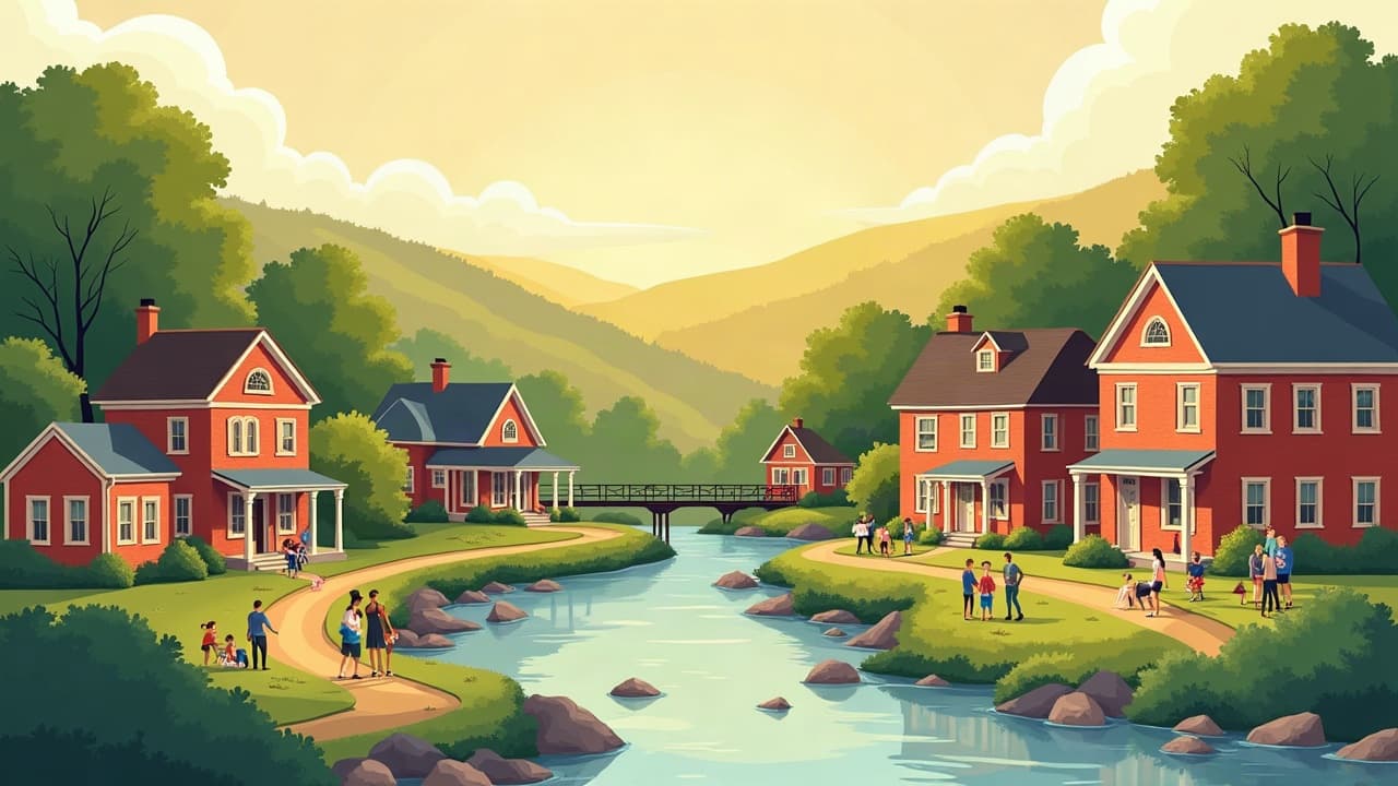 Editorial illustration: Museums and Attractions in Bowling Green